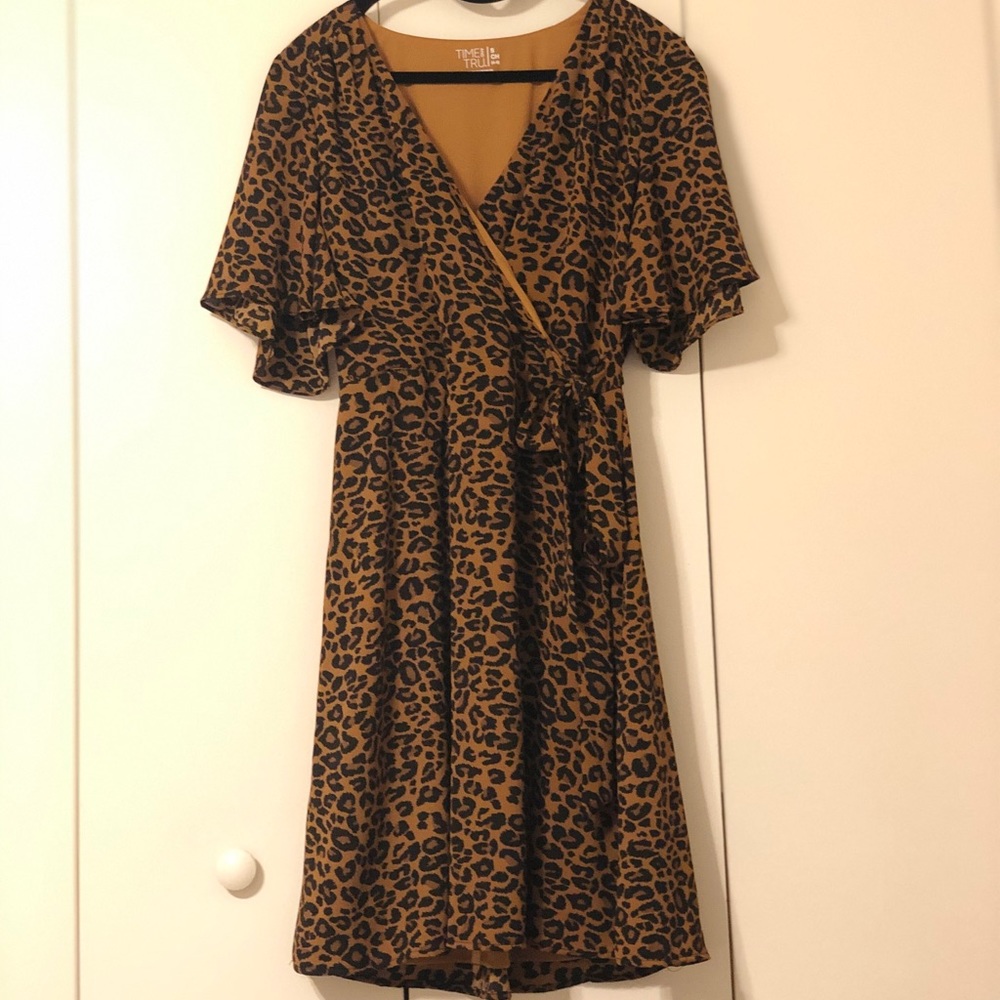 Cheetah/Leopard Print Dress/ S/ NWOT